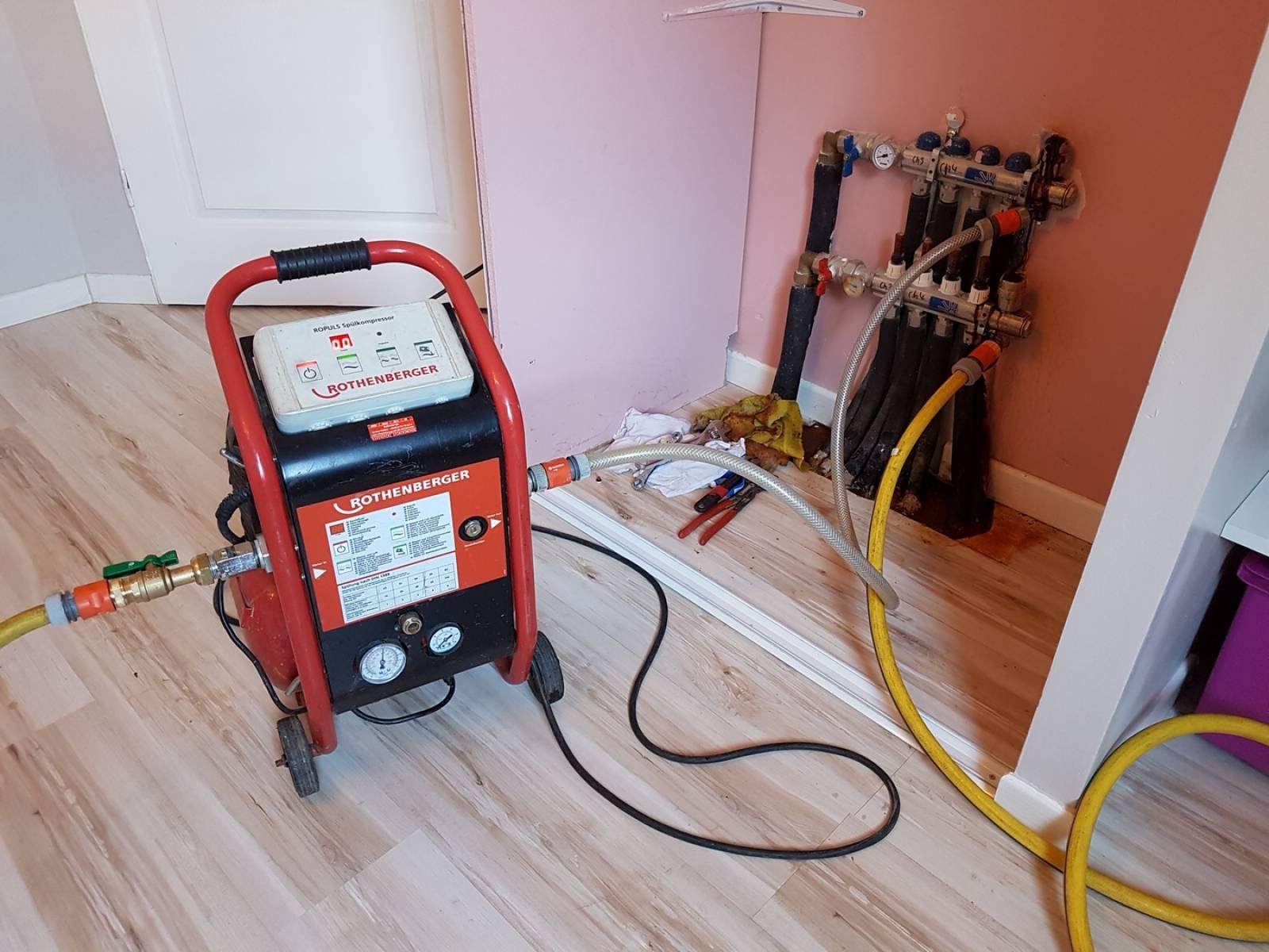 Çayırova İnönü Vaillant Hermetik Şofben Petek Temizliği